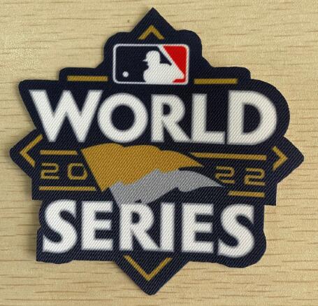 2022 MLB Baseball World Series Patch,We sell and wholesale 2022 MLB Baseball World Series Patch on line form chian!